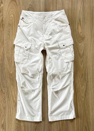 Мужские хлопковые широкие штаны карго с карманами brandit cargo pants