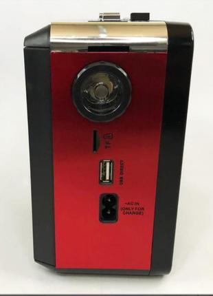 Радиоприемник rx-9100 usb+sd радио с фонарем colon2 фото