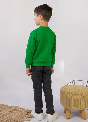 Детский свитшот с начесом, детский джемпер с начесом р. 80,86,92-1163 фото