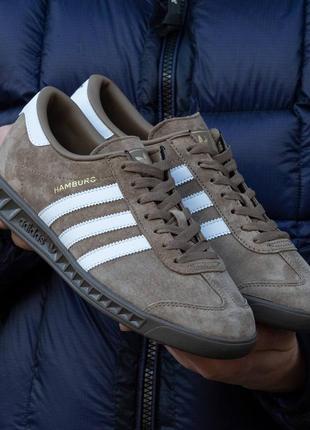 Adidas hamburg brown