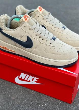 Шикарные зимние кроссовки  "nike air force 1 low winter"