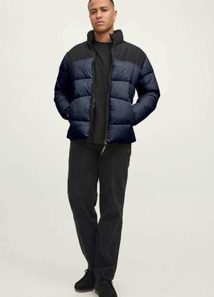 Демісезонна чоловіча куртка на синтепоні від бренду jack&jones4 фото