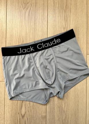 Сірі чоловічі боксери jack claude 🛍️1+1=3🛍️5 фото
