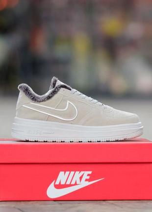 Шикарні зимові кросівки "nike air force 1 low winter"