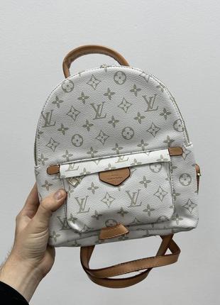 Louis vuitton palm springs backpack white 22 х 26 х 11 см