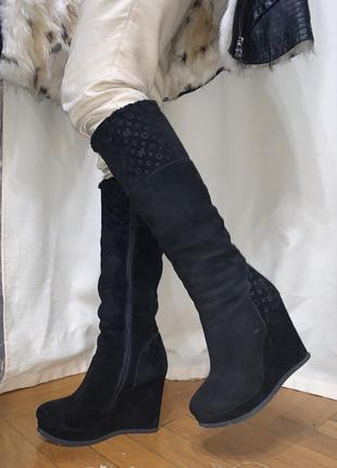 Взуття зимове замшеве sasha fabiani(саша фабіані) взуття жіноче зимове