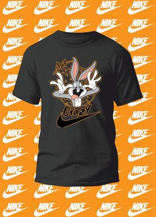 Футболка youstyle crazy bugs bunny 1109 black1 фото