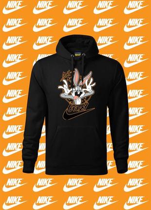 Худи youstyle crazy bugs bunny 1109 black1 фото