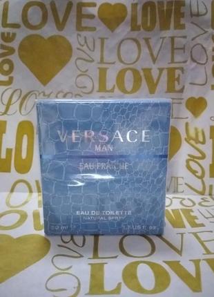 Versace man eau fraiche туалетная вода мужская, 50 мл