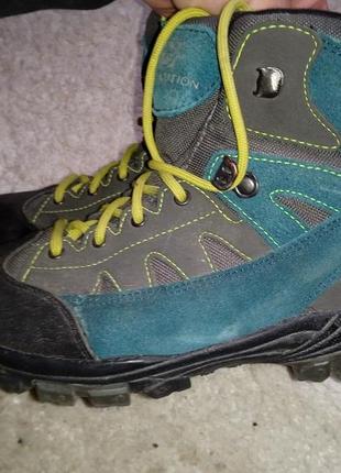 Ботинки треккинговые подростковые trevolution waterproof размер 35-22.5см2 фото