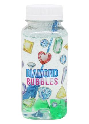 Мыльные пузыри с декором "diamond", 200 мл комбинированный прозрачный (203518)