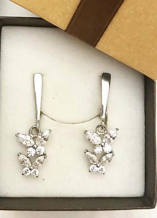 Сережки срібло