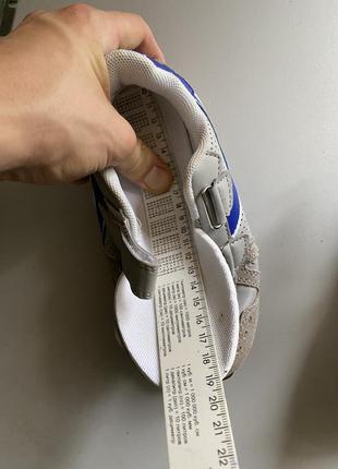 Diadora кожаные детские кроссовки оригинал 31 размер на липучках3 фото