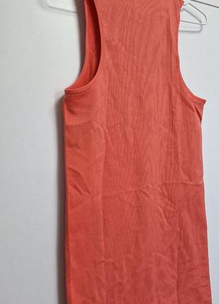 Облягаюча сукня з відкритими плечима в рубчик  primark2 фото