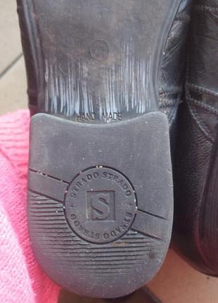 Мужские туфли натур кожа 41р strado ручная работа