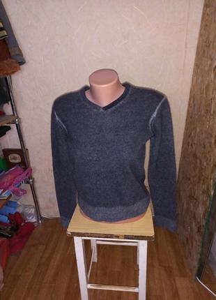Кашемировый пуловер 44-46 размер swiss elk men