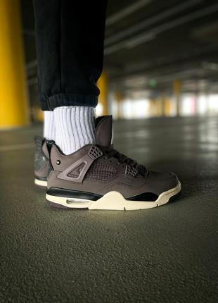 Мужские кроссовки nike air jordan 4 retro a ma maniere violet ore