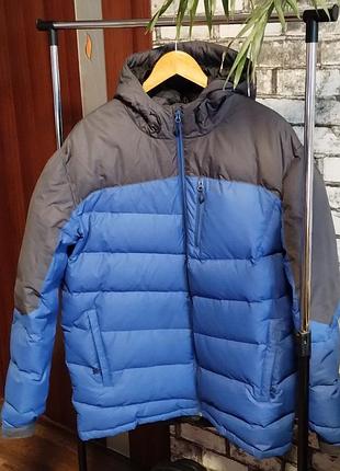 Теплий чоловічий зимовий пуховик outventure 56 розмір як новий