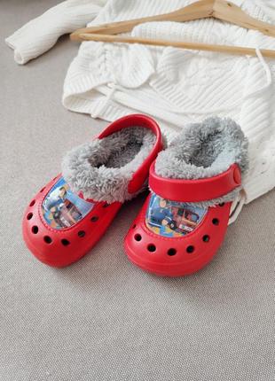 Крокси щенячий патруль crocs disney теплі шльопанці1 фото