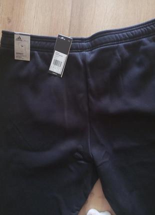 Теплые мужские штаны на манжетах адидас2 фото