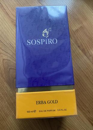 Парфюм Sospiro erba pura original pac 100ml.