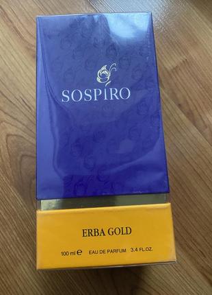 Парфюм sospiro perfumes erba gold 100 ml.