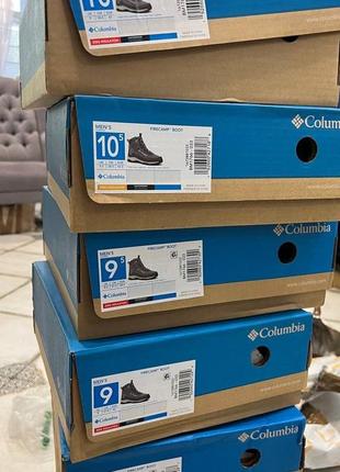 Ботинки columbia firecamp boot оригинал новые серые8 фото