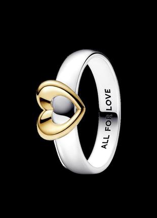 Серебряное кольцо "все ради любви" 162504c00