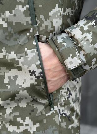Куртка зимня військова піксель7 фото
