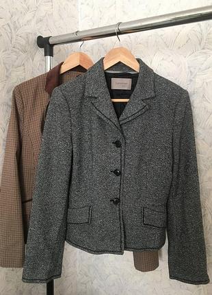 Теплый классический пиджак turnover пиджак