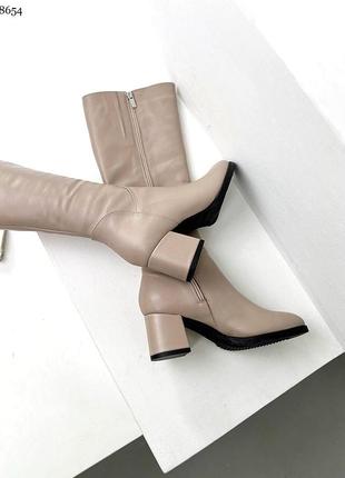 Шкіряні чоботи