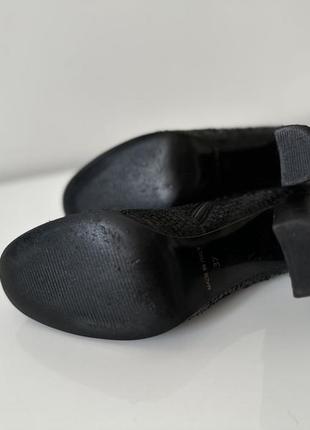 Кожаные ботильоны italy, 37р