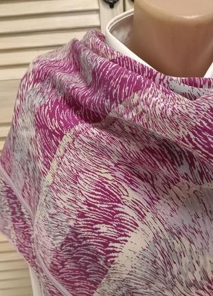 Платок шелк винтаж