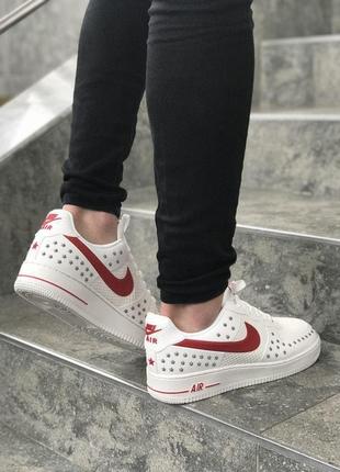 Nike air force white мужские кроссовки найк6 фото