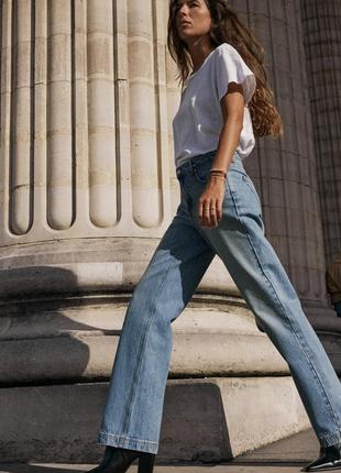Джинсы high-waist boot-cut от zara4 фото