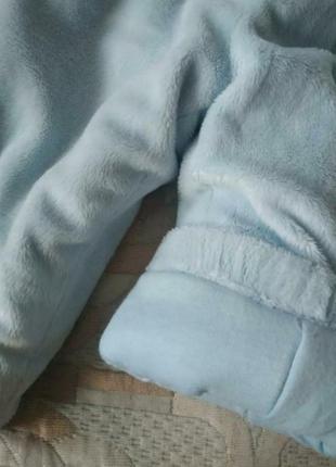 Теплі плюшеві штани для малюка3 фото