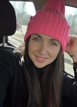 Стильные шапки 100% меринос6 фото