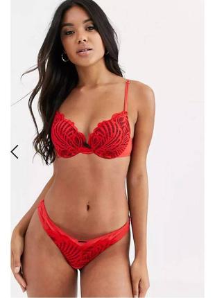 Красивый красный бюстгалтер от ann summers размерорд * 36d/eur 80d