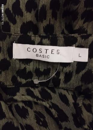 599. отличная блузка в принт уникального французского бренда costes5 фото