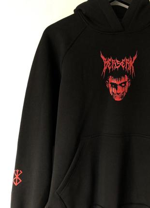 Худи berserk \ guts anime oversize1 фото