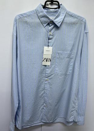 Стильна сорочка рубашка zara2 фото