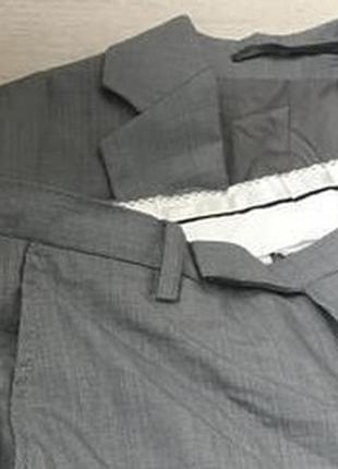 Серый стильный костюм бойфренд3 фото