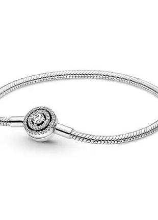 Браслет pandora moments snake з блискучим горіолом 590038c01