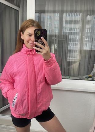 Курточка barbie розовая деми2 фото