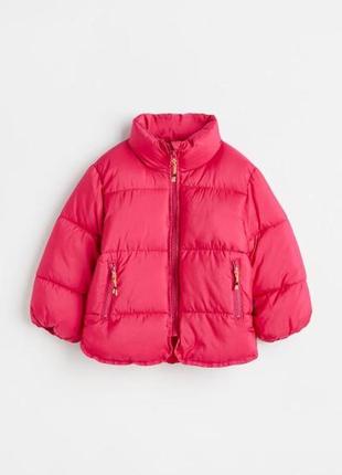 Стильна тепла куртка  для дівчинки h&m (эйч энд эм)