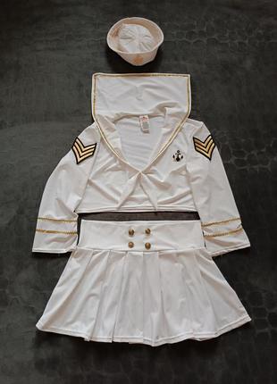 Карнавальний костюм морячки капітанши дорослий м-л rubies2 фото