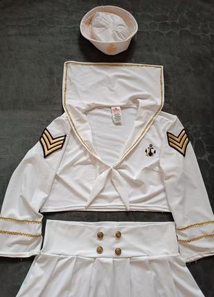Карнавальний костюм морячки капітанши дорослий м-л rubies4 фото
