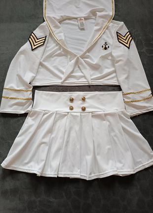 Карнавальний костюм морячки капітанши дорослий м-л rubies3 фото