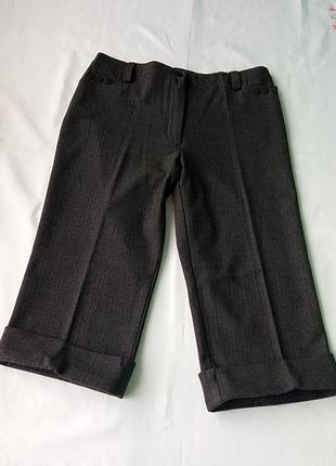 Женская одежда/ зимние утепленные бриджи шорты 🖤 46/48 размер