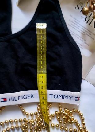 Tommy hilfiger l 40 38 коттоновый спортивный топ для дома3 фото